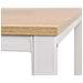 Scrivania 120x60x75 cm Rovere e Bianco - Foto miniatura 2