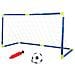 Porta Da Calcio Con Pallone Per Bambini - Set Rete Da Calcetto Con Gonfiatore E Pallone 60 X 41 X 29 Cm - Foto miniatura 1