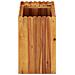 Fioriera Da Giardino 50x30x50 Cm In Legno Massello Di Acacia - Foto miniatura 3