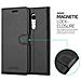 Custodia Compatibile Con Xiaomi Redmi Note 4 In Nero Carbone - Coperchio Protettiva Con Chiusura Magnetica, Funzione Stand E Tasca Per Le Carte - Foto miniatura 5
