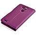Custodia Compatibile Con Huawei D3 Mate 7 In Violetta Ametista - Coperchio Protettiva Con Chiusura Magnetica, Funzione Stand E Tasca Per Le Carte - Foto miniatura 2