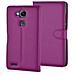Custodia Compatibile Con Huawei D3 Mate 7 In Violetta Ametista - Coperchio Protettiva Con Chiusura Magnetica, Funzione Stand E Tasca Per Le Carte - Foto miniatura 6