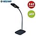 Lampada Da Tavolo Led 3w Nero Kompakt - Foto miniatura 1