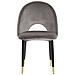 Set Di 2 Sedie Da Pranzo In Velluto Grigio Magalia - Foto miniatura 9