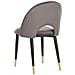 Set Di 2 Sedie Da Pranzo In Velluto Grigio Magalia - Foto miniatura 14