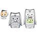 Babymonitor Ha Forma Di Gufo, Modello: Bm2300, Colori: Grigio - Foto miniatura 5