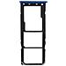 Alloggio Sim Samsung Galaxy A51 Supporto Scheda Sim + Scheda Micro Sd - Blu - Foto miniatura 1
