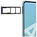 Alloggio Sim Samsung Galaxy A51 Supporto Scheda Sim + Scheda Micro Sd - Blu - Foto miniatura 3
