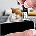 Alloggio Sim Samsung Galaxy A51 Supporto Scheda Sim + Scheda Micro Sd - Blu - Foto miniatura 4