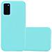 Custodia Compatibile Con Samsung Galaxy S20 In Candy Blu - Coperchio Protettivo In Silicone Tpu Flessibile - Foto miniatura 1