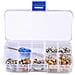 39pcs Car Refrigeration A C Valve Core Kit R12 R134a Automotive Aria Condizionata Valvola Della Gomma Stem Core Con Removal Tool Assortimento - Foto miniatura 1