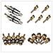 39pcs Car Refrigeration A C Valve Core Kit R12 R134a Automotive Aria Condizionata Valvola Della Gomma Stem Core Con Removal Tool Assortimento - Foto miniatura 4