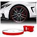 Wheel Trim Strisce Adesive Rifrangenti Con Applicatore Per Cerchi Auto, Rosso, 5 Mm X 6 Mt - Foto miniatura 1