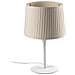 Lampada Da Tavolo Rotonda Tapered Beige, E27 - Foto miniatura 1