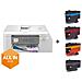MULTIFUNZIONE BROTHER INK MFC-J4335DWXL A4 20ipm 128MB 150FF FAX ADF DUPLEX USB2.0 WiFi LCD 4.5cm - Foto miniatura 1