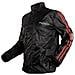 Giacca Moto Antipioggia Impermeabile Antiacqua Cappuccio Tuta Rosso 3xl - Foto miniatura 3