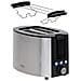 Toaster Cr 3215 Potenza 1000 W, Numero Di Slot 2, Materiale Alloggiamento Acciaio Inossidabile, Nero / acciaio Inossidabile - Foto miniatura 8