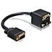 Adapter VGA male to VGA + 3x Cinch female VGA VGA; YPbPr Nero cavo di interfaccia e adattatore - Foto miniatura 1
