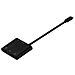 00135729 USB 3.1-C HDMI / USB 3.1-C / USB 3.1-A Nero cavo di interfaccia e adattatore - Foto miniatura 2