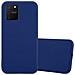 Custodia Compatibile Con Samsung Galaxy A91 In Candy Blu Scuro - Coperchio Protettivo In Silicone Tpu Flessibile - Foto miniatura 1