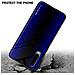 Custodia Compatibile Con Huawei P30 - Ottica A Strisce In Cobalto Viola - Coperchio Protettivo In Vetro Temperato E Silicone Tpu - Foto miniatura 4