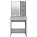 Toeletta Con Led Grigio Sonoma 60x40x140 Cm - Foto miniatura 5