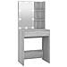 Toeletta Con Led Grigio Sonoma 60x40x140 Cm - Foto miniatura 1