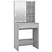 Toeletta Con Led Grigio Sonoma 60x40x140 Cm - Foto miniatura 7
