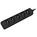 Ps0-05e-0150-bk Prolunghe E Multiple 1,5 M 5 Presa (e) Ac Interno Nero - Foto miniatura 3