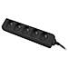 Ps0-05e-0150-bk Prolunghe E Multiple 1,5 M 5 Presa (e) Ac Interno Nero - Foto miniatura 1