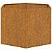 Fioriera Ruggine 60x60x45 cm Acciaio Corten - Foto miniatura 10