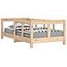 Giroletto Per Bambini 70x140 Cm In Legno Massello Di Pino - Foto miniatura 2