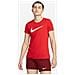 T-Shirt Swoosh Cw6967-657 Donna Taglia Xs Colore Rosso - Foto miniatura 1