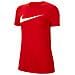 T-Shirt Swoosh Cw6967-657 Donna Taglia Xs Colore Rosso - Foto miniatura 3