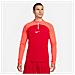 Maglia zip1/4 Academypro Dh9230-657 Uomo Taglia S Colore Rosso - Foto miniatura 1