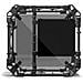 Custodia in Carbonio Scheletro ATX 2x USB 3.0 Colore Nero - Foto miniatura 3