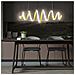 Lampadario Lampada Sospensione a LED 40W Luce Dimmerabile e Colore Regolabile - Foto miniatura 5