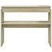 Lusso Casadino -  Tavolino Consolle Rovere Sonoma 102x30x80 Cm Legno Multistrato - Foto miniatura 3