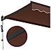Tenda da Sole Retrattile Automatica Marrone 350x250 cm - Foto miniatura 7