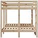 Giroletto Castello Triplo 140x200/70x140cm Legno Massello Pino - Foto miniatura 6