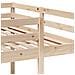 Giroletto Castello Triplo 140x200/70x140cm Legno Massello Pino - Foto miniatura 8