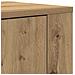 Highboard in rovere artigianale 80x33x150 cm in legno ingegnerizzato - Foto miniatura 9