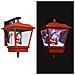 Lampada Natalizia Da Parete Led E Babbo Natale Rossa 40x27x45cm - Foto miniatura 7