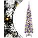 Albero di Natale artificiale con 150 LED Bianco 120 cm - Foto miniatura 1