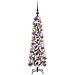 Albero di Natale artificiale con 150 LED Bianco 120 cm - Foto miniatura 3