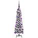 Albero di Natale artificiale con 150 LED Bianco 120 cm - Foto miniatura 4