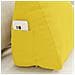 Cuscino per Schiena Giallo Chiaro 45 x 20 x 35 cm Tessuto - Foto miniatura 5
