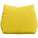 Cuscino per Schiena Giallo Chiaro 45 x 20 x 35 cm Tessuto - Foto miniatura 6