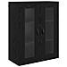 Armadi da Parete 2 pcs Rovere Nero 69,5 x 34 x 90 cm - Foto miniatura 7