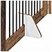 Cancello per cani con supporti 4 pcs Legno antico 100 x 60 cm - Foto miniatura 7
